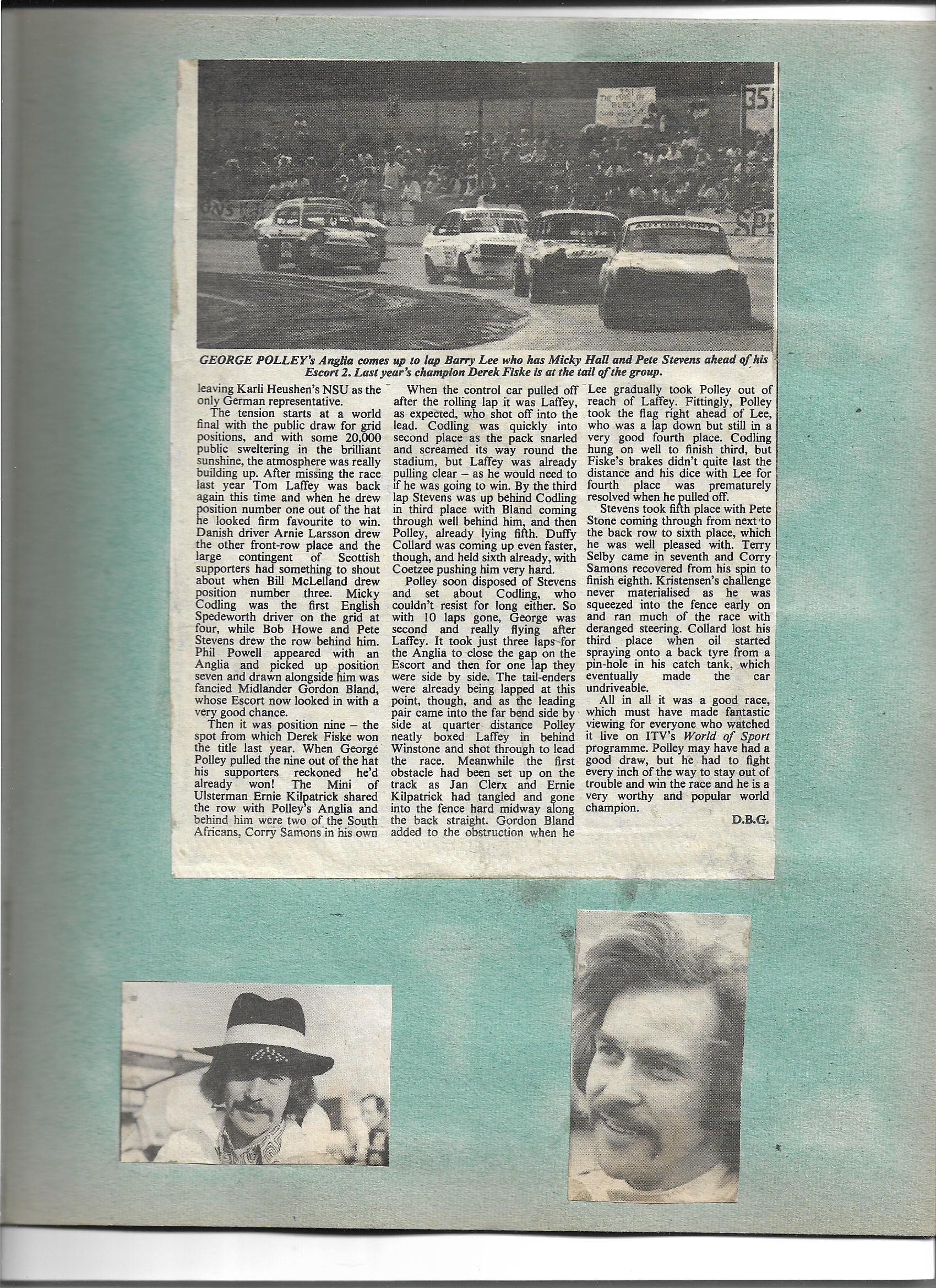 World Championship 1976 National Hot Rod Racing